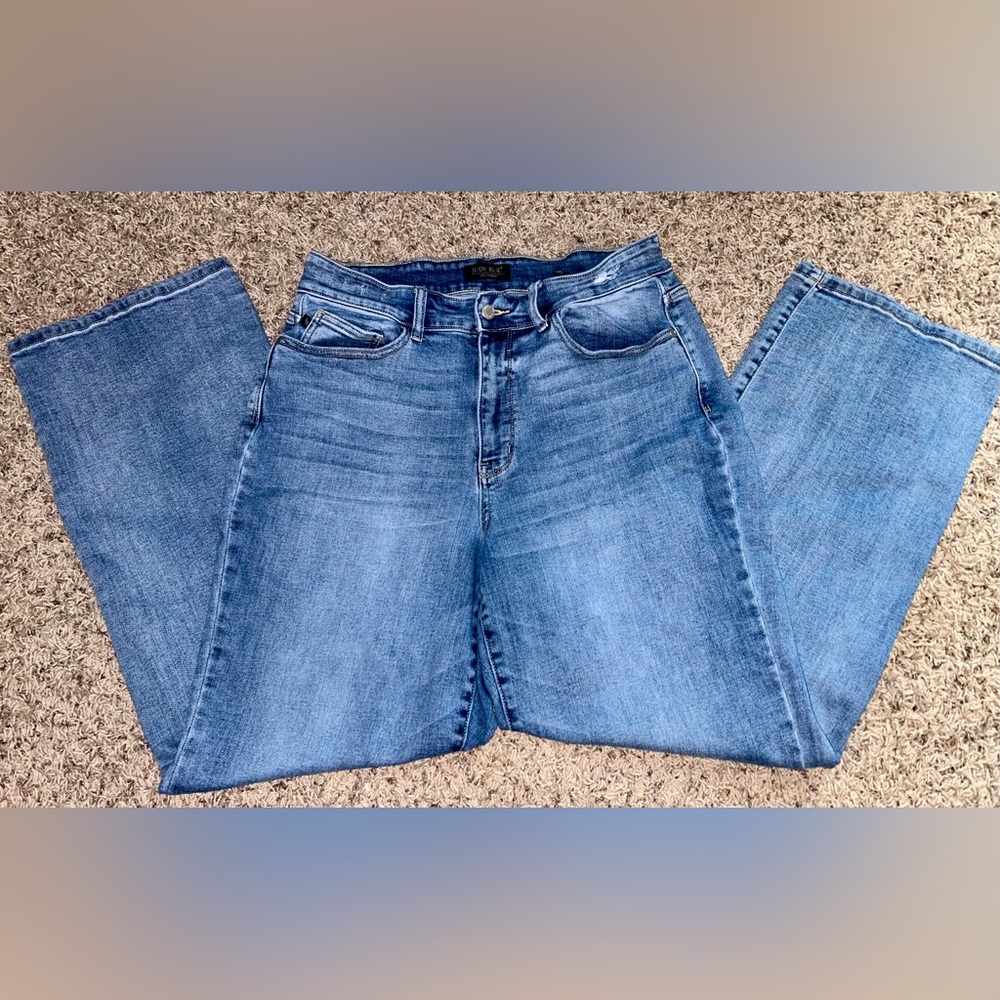 Judy Blue Wide Leg Jeans size 16W - Picture 7 of 11